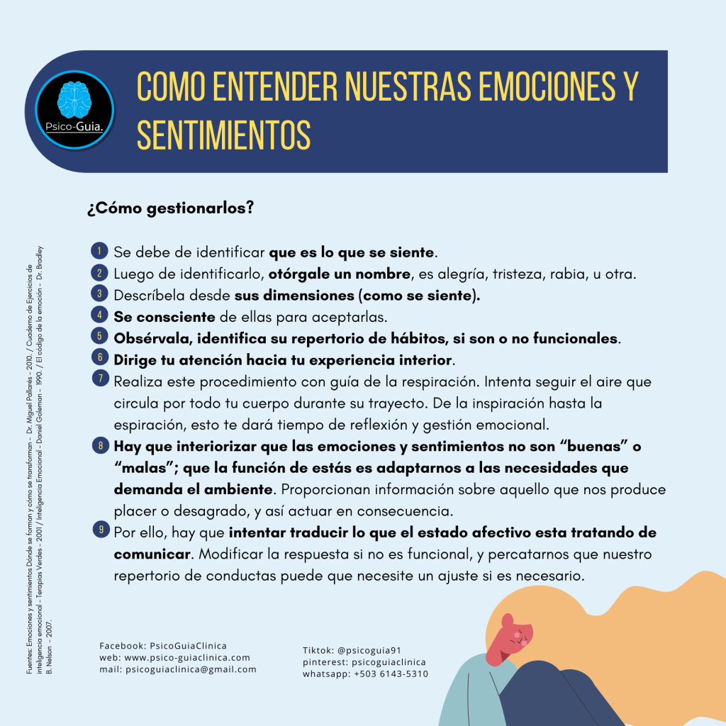 Como entender nuestras emociones y sentimientos