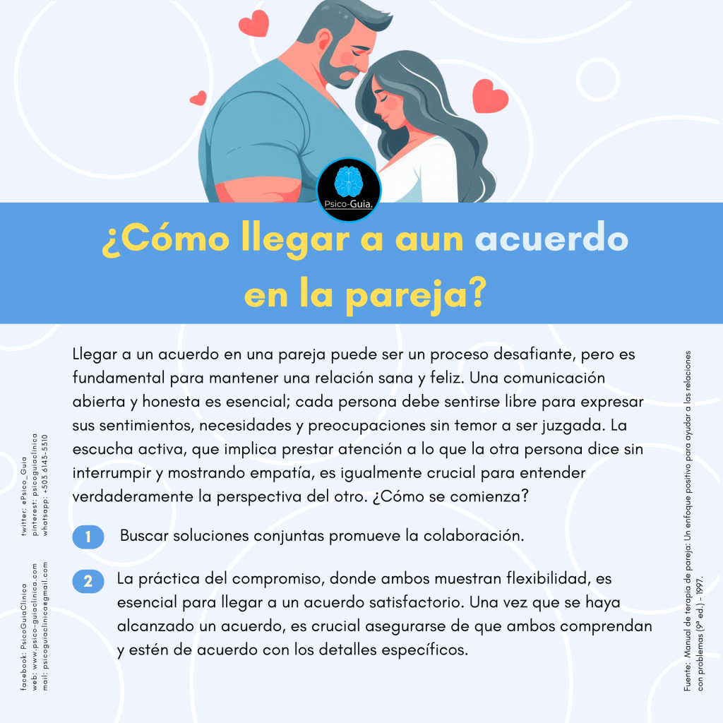 ¿Cómo llegar a aun acuerdo en la pareja?