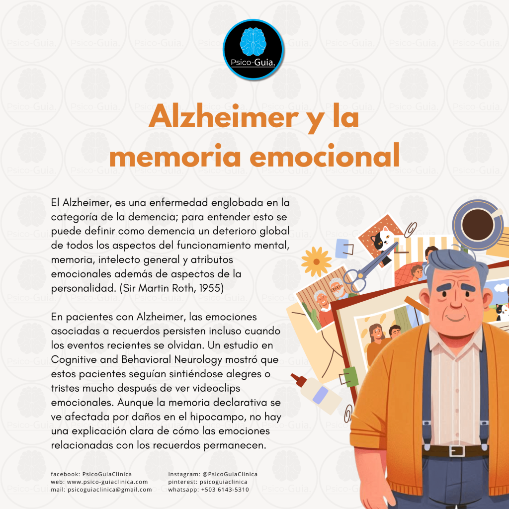Alzheimer y la memoria emocional.